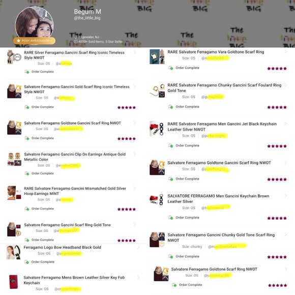 Salvatore Ferragamo Timeless Chic Brown Gold Vara Bow Key Ring Keychain - Picture 6 of 6